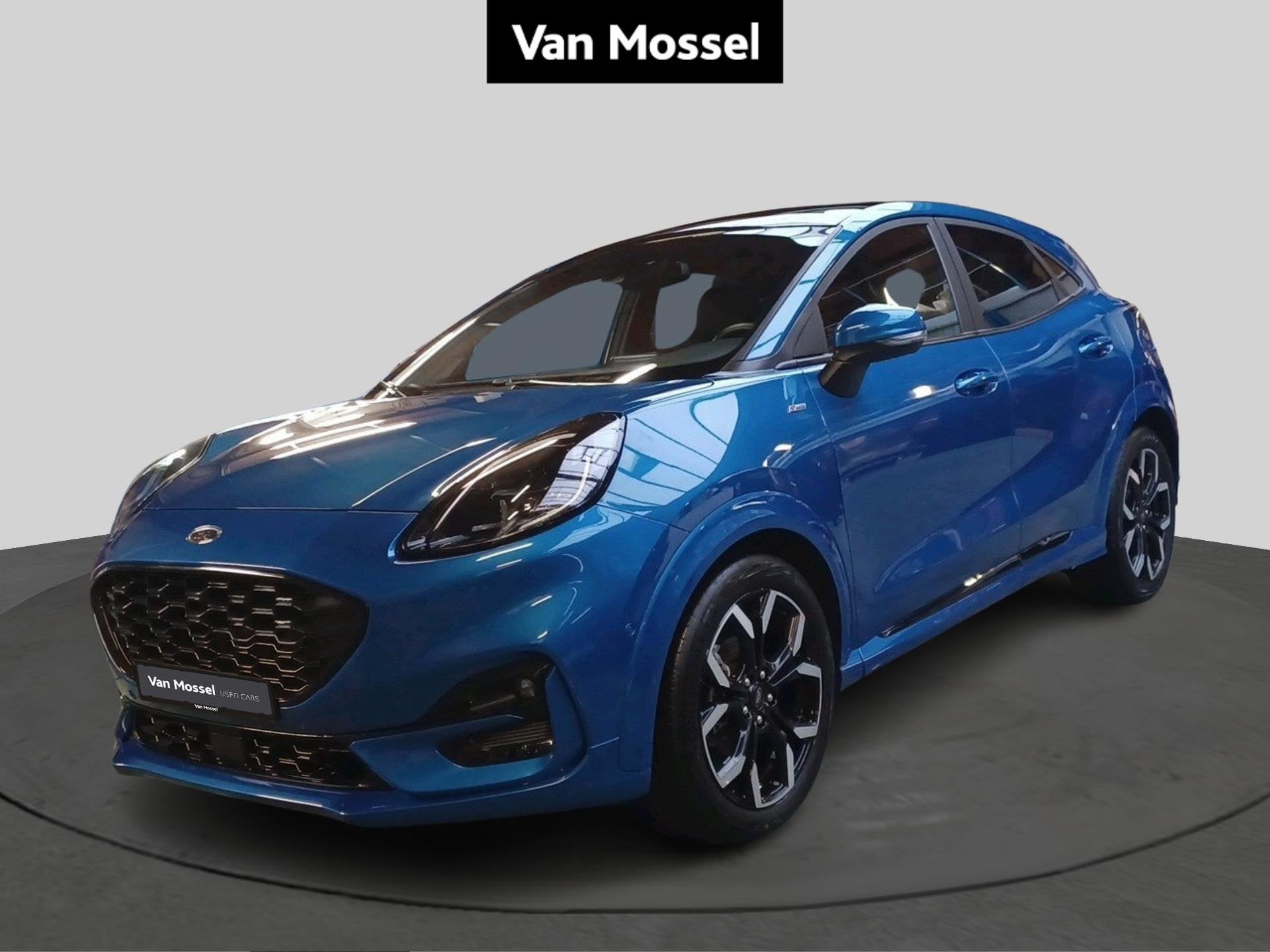 Ford Puma ST-Line X - Pano - MHEV - Trekhaak, Auto's, Stof, Blauw, https://public.car-pass.be/vhr/606e100c-fb57-47b2-a5cd-7034f3c27f7d