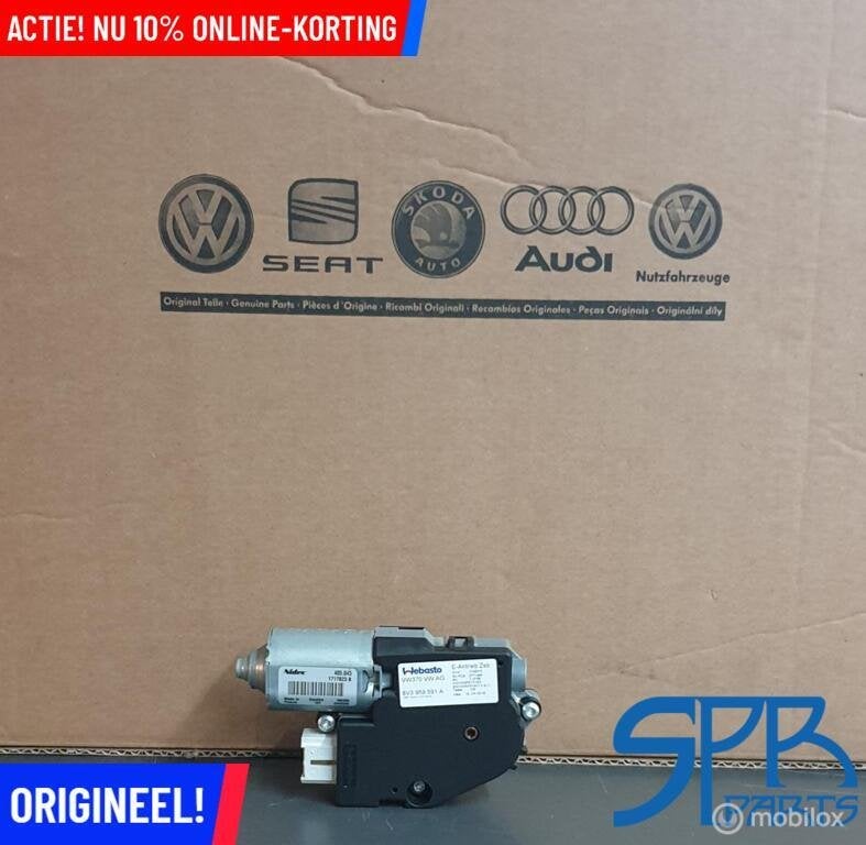 GOLF 7 A3 8V MOTOR PANO SCHUIFDAK Dak PANORAMADAK 8V3959591A, Auto-onderdelen, Volkswagen, Nieuw, Ophalen of Verzenden, Volkswagen