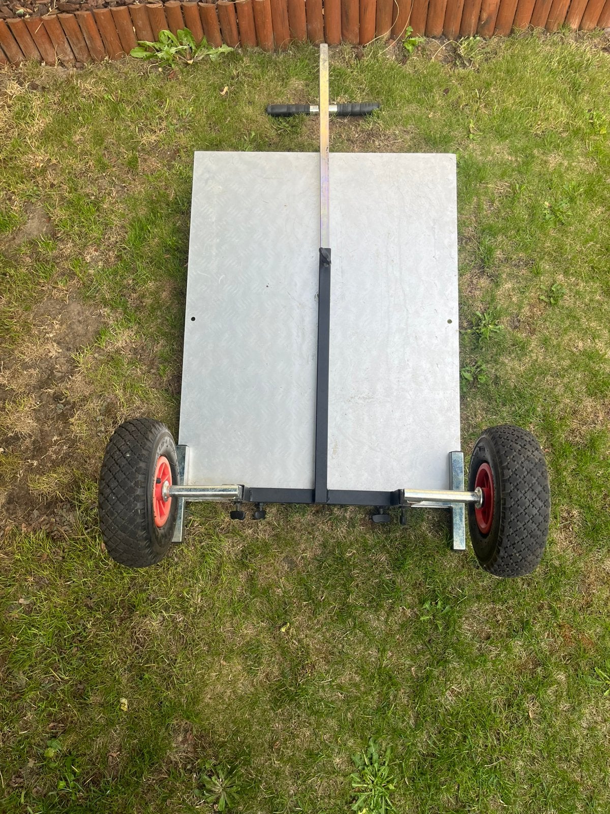 Zeer stevige trek kar ( max 500kg ), Caravans en Kamperen, Ophalen, Zo goed als nieuw