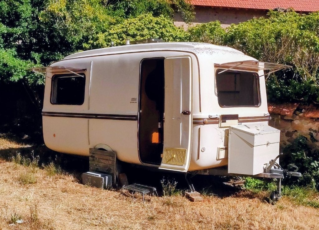 caravane Lander Graziella 401, Omvormbare zithoek, Schokbreker, Tot en met 3, Particulier