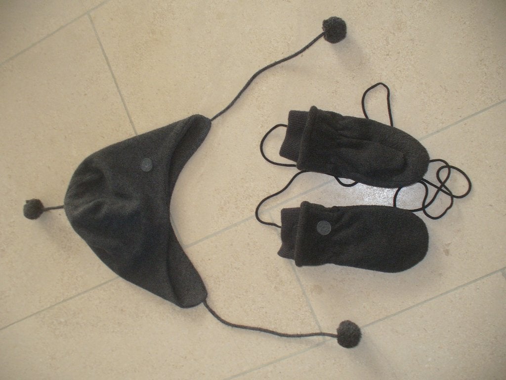 Setje Veritas muts + wanten, Kinderen en Baby's, Veritas, Gebruikt, Ophalen of Verzenden, 104 of kleiner