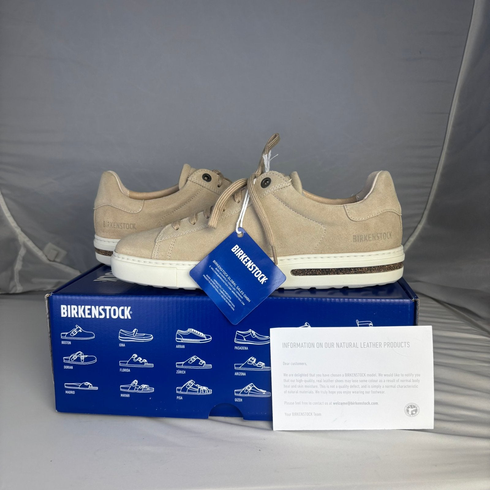 Birkenstock Sneakers Beige Suède | Nieuw | Maat 36/38/39 |, Kleding | Dames, Schoenen, Verzenden, Zo goed als nieuw, Beige