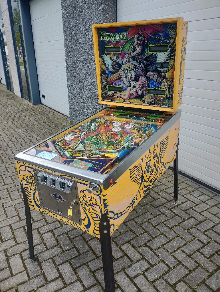 Bally Paragon flipperkast, Verzamelen, Automaten | Flipperkasten, Gebruikt, Elektronisch, Bally, Ophalen of Verzenden