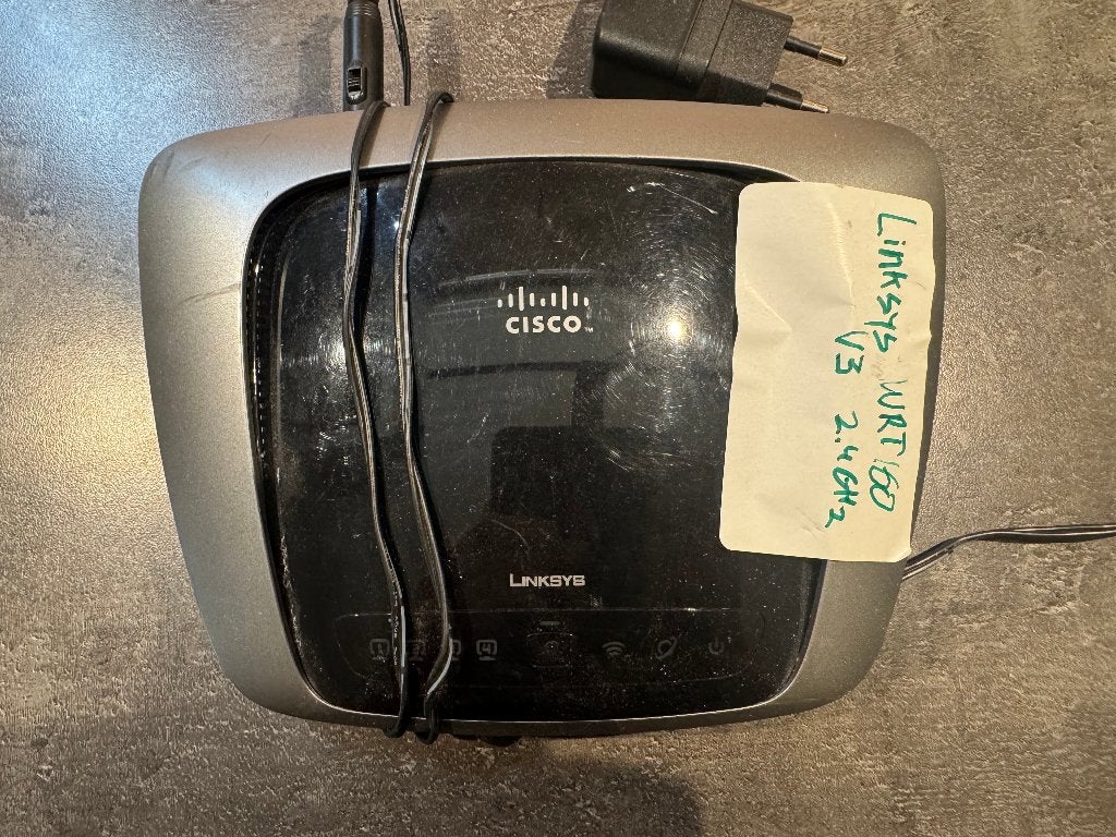 Linksys WRT160 V3 router, Ophalen of Verzenden, Gebruikt, Router, Cisco Linksys