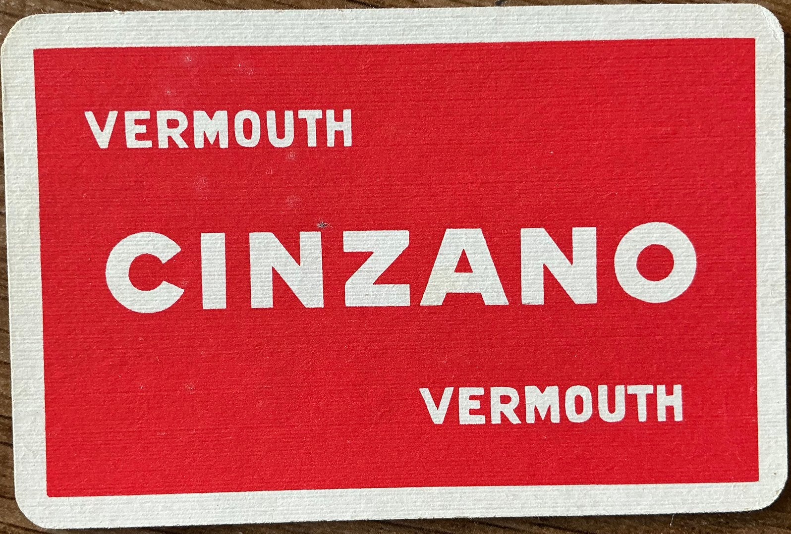 Joker CINZANO VERMOUTH, Enlèvement ou Envoi, Comme neuf, Joker(s)