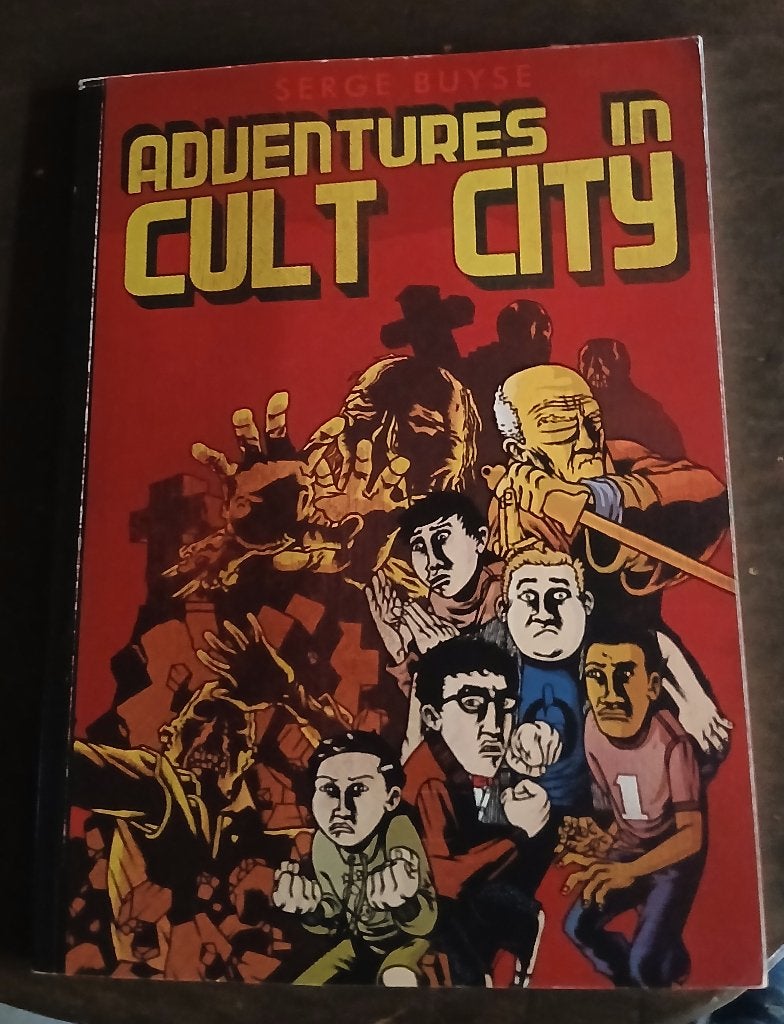 Adventures In Cult City Serge Buyse gesigneerd, Enlèvement ou Envoi, Serge Buyse, Utilisé, Comics