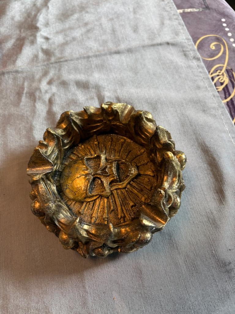 Skull decoratie in epoxy, Huis en Inrichting, Ophalen of Verzenden, Zo goed als nieuw