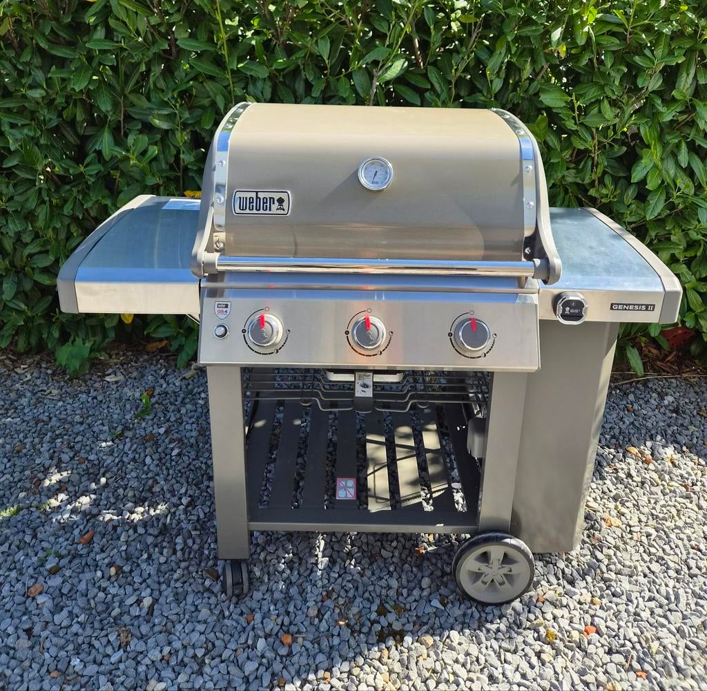 Weber Genesis II E-310 GBS Smokey Grey, Tuin en Terras, Ophalen, Zo goed als nieuw, Weber