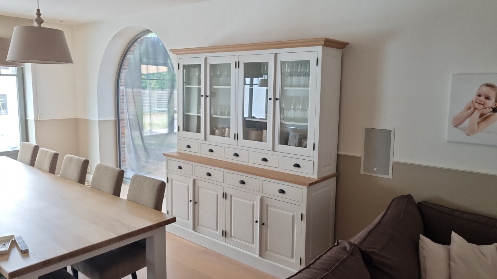 Landelijke buffetkast, Avec porte(s), 150 à 200 cm, Comme neuf, Enlèvement