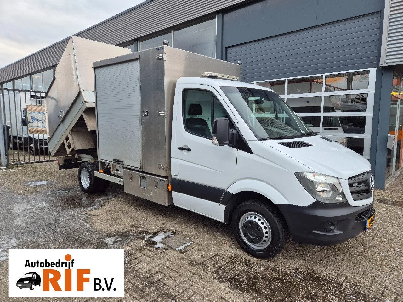 Mercedes-Benz Sprinter 516 CDI/ Vuil/ Kipper/ Airco/ WB 433, Achat, Euro 6, Entreprise, 2000 kg
