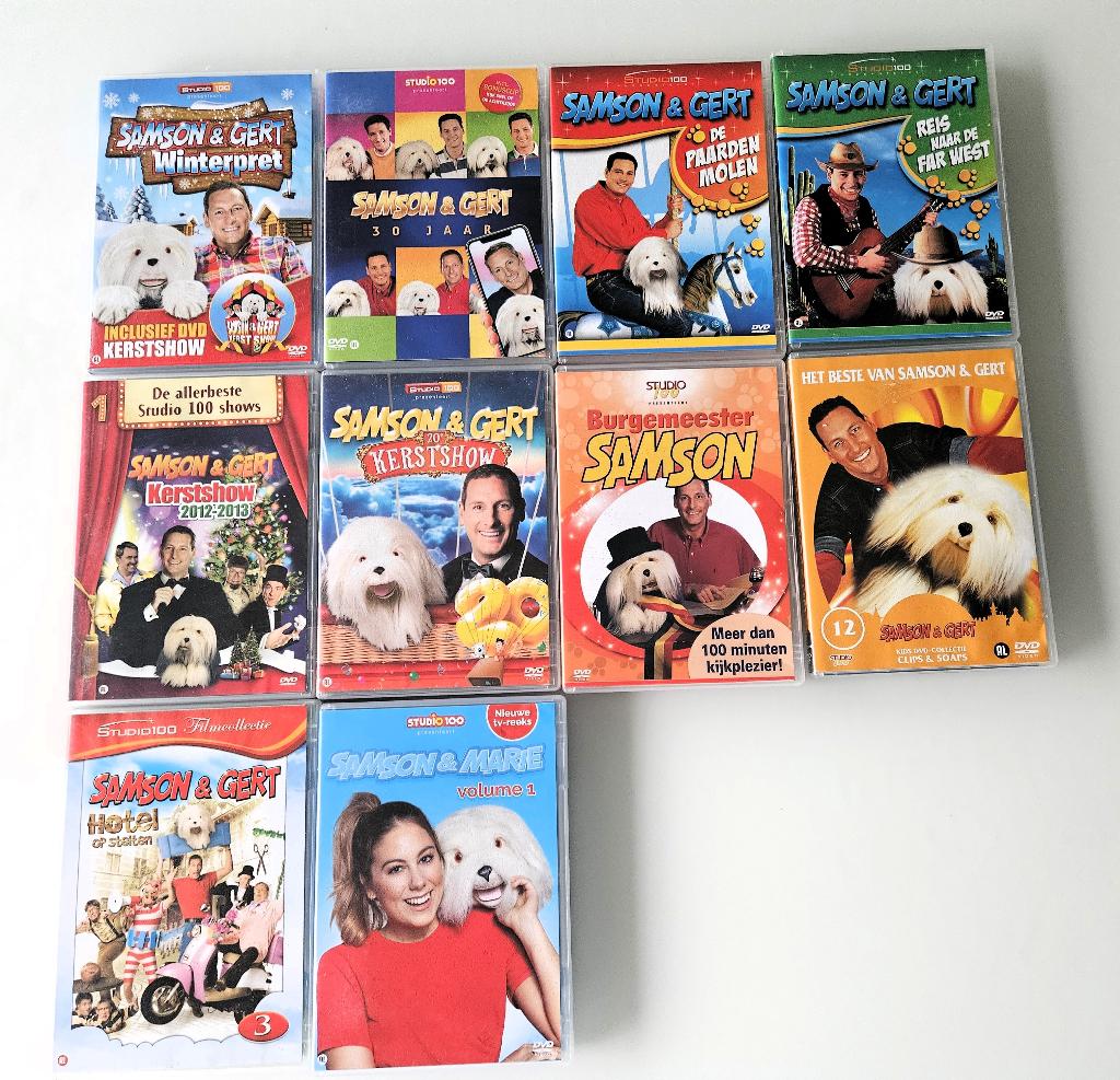 DVD 's Studio 100:Big & Betsy , Samson /Gert , Ghost Rockers, Cd's en Dvd's, Ophalen of Verzenden