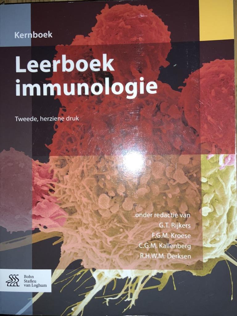 Leerboek Immunologie, Boeken, Ophalen, Zo goed als nieuw, Hoger Onderwijs, Diverse auteurs