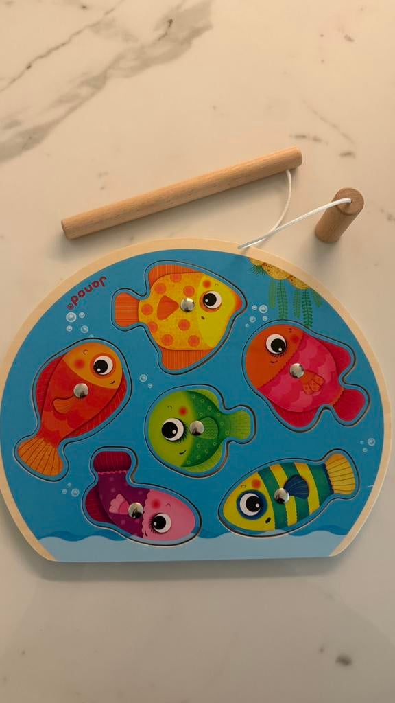 Janod puzzel - magnetisch visspel, Kinderen en Baby's, Ophalen of Verzenden, Nieuw