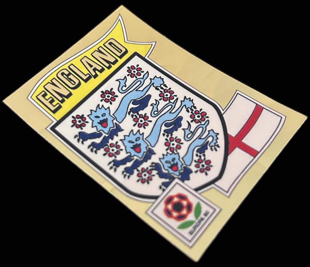 Panini Europa 80 England 113 Embleem Badge 1980 Sticker Euro, Envoi, Comme neuf