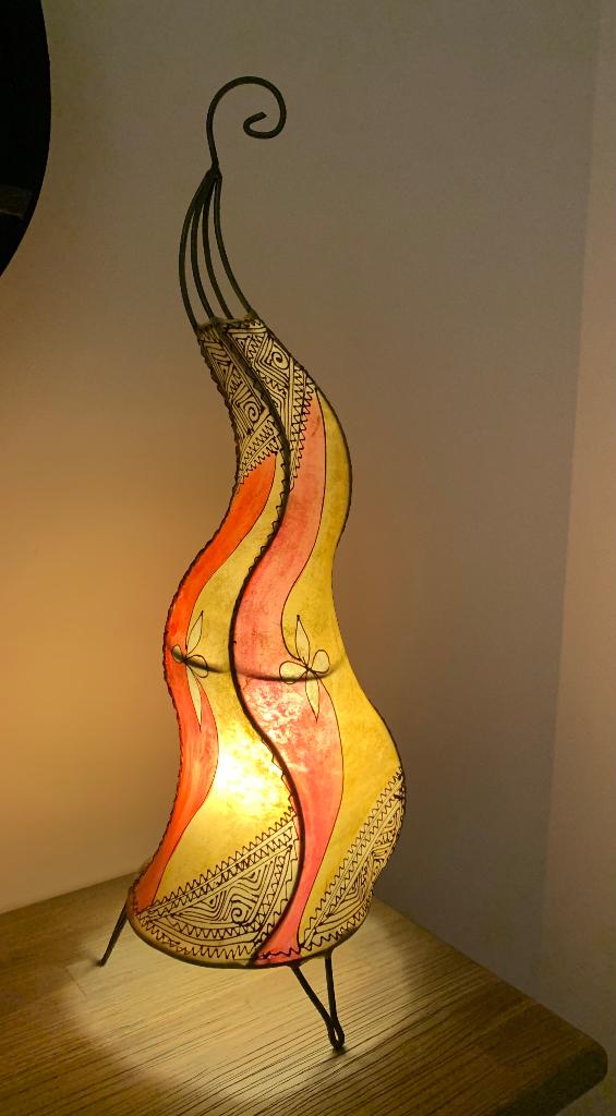 Oosterse lamp, Huis en Inrichting, Ophalen, Overige materialen, Zo goed als nieuw, Minder dan 100 cm
