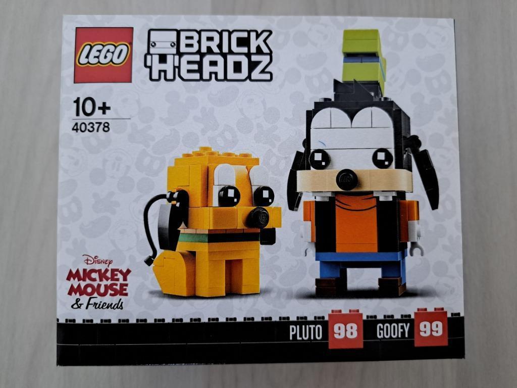Lego 40378 Brick Headz Goofy en Pluto, Ophalen of Verzenden, Nieuw, Lego