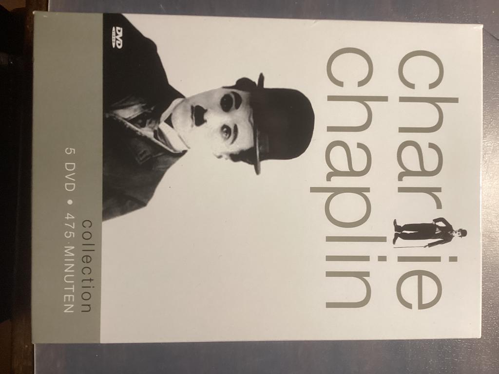 Box Charlie Chaplin 5 DVD’s, Cd's en Dvd's, Ophalen, Zo goed als nieuw