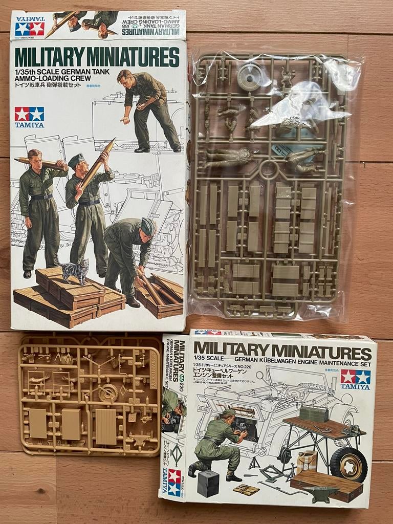 Tamiya 1/35 german, Hobby & Loisirs créatifs, Enlèvement ou Envoi, Comme neuf