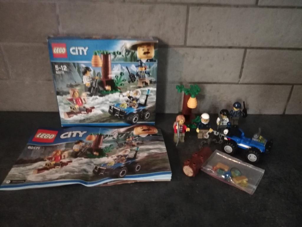 Lego City 60171 bergachtervolging, Ophalen of Verzenden, Zo goed als nieuw, Lego