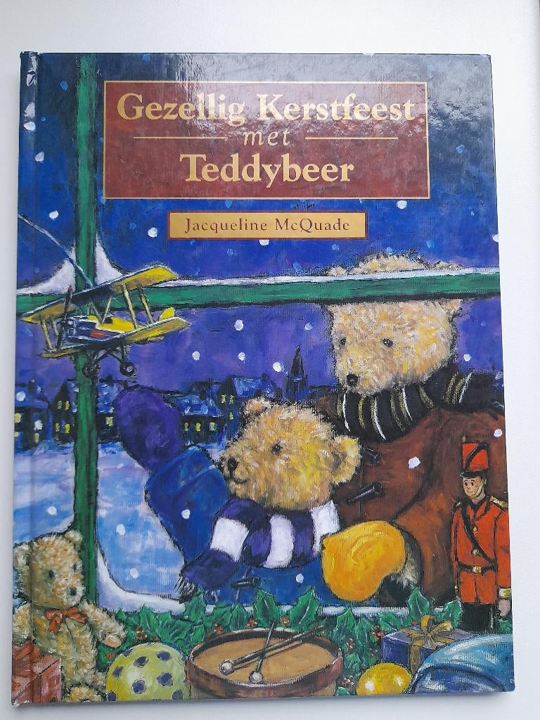 Gezellig Kerstfeest met Teddybeer, Ophalen of Verzenden, Zo goed als nieuw