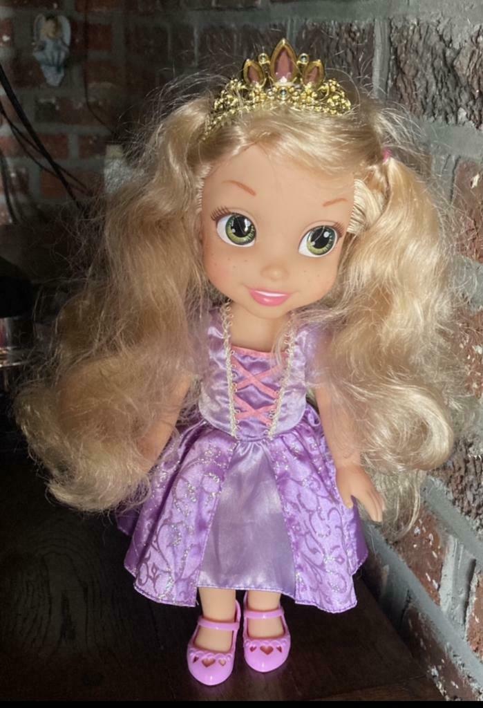 Rapunzel pop 30 cm., Ophalen of Verzenden, Zo goed als nieuw, Overige typen