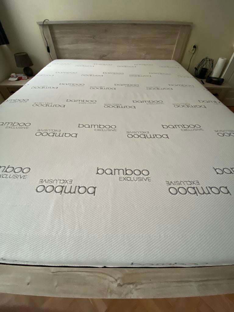 Matla bamboo neuve, Comme neuf, Enlèvement, 200 cm, Blanc