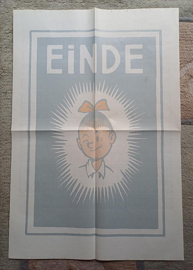 Suske en Wiske poster - Paul Geerts - Zeer goede staat, Ophalen of Verzenden, Suske en Wiske, Zo goed als nieuw
