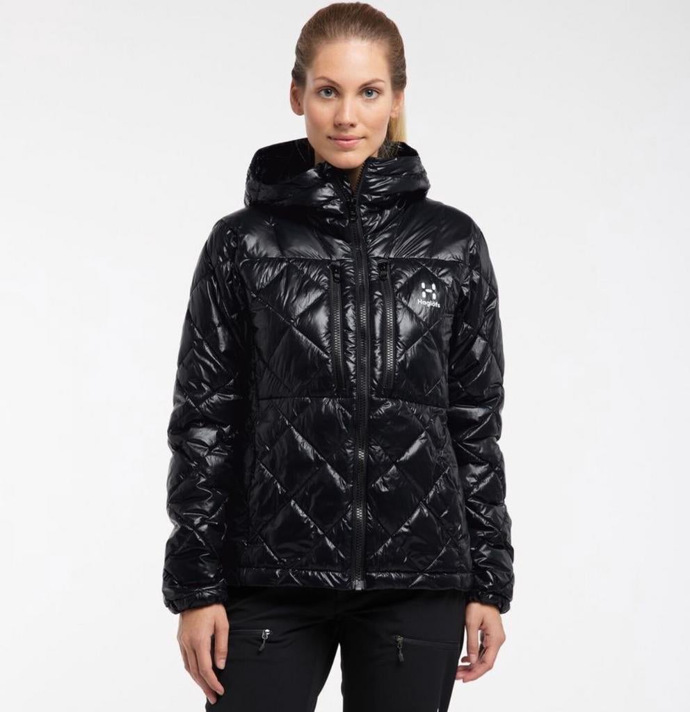 HAGLÖFS ROC MIMIC HOOD WOMEN XS/S, Ophalen of Verzenden, Nieuw, Maat 36 (S), Zwart