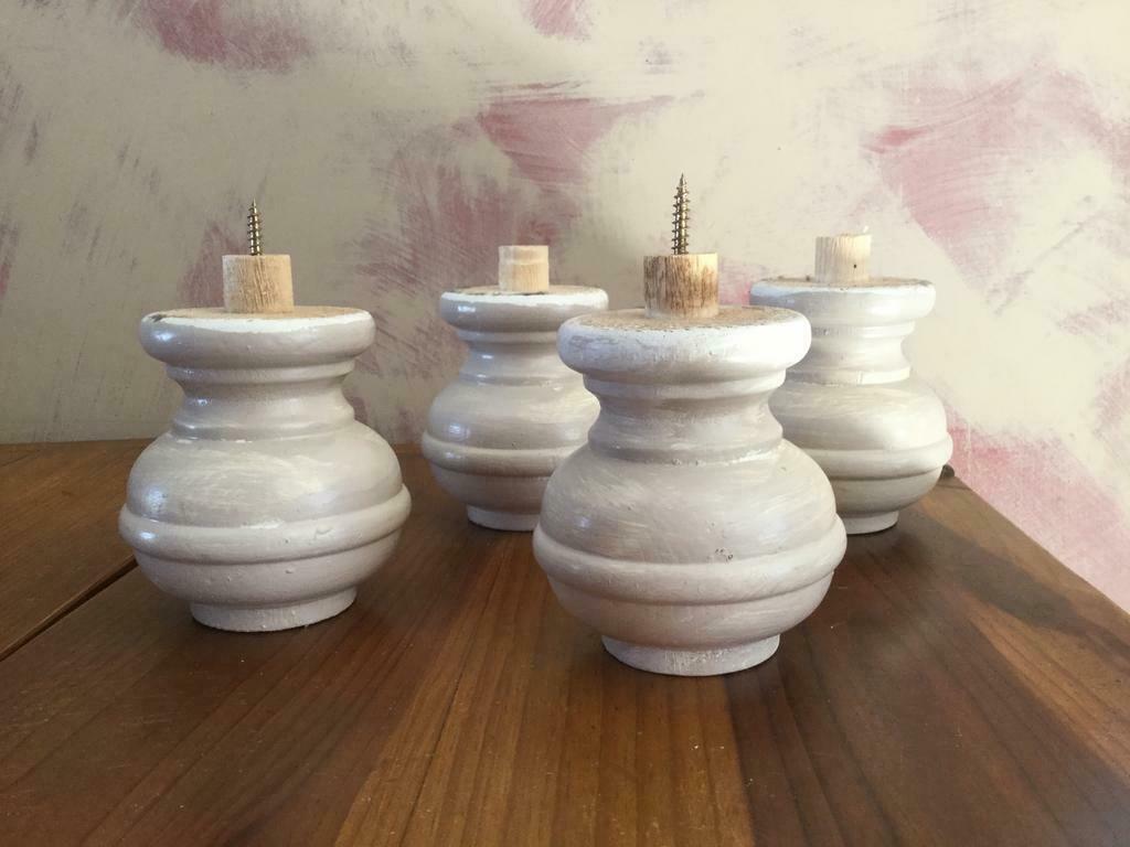 4 meubelpoten, Ophalen, Gebruikt