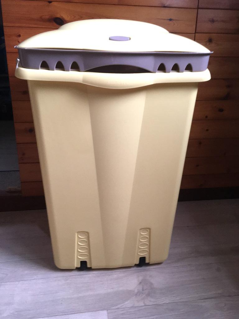 Panier à linge Allibert, Enlèvement ou Envoi, Comme neuf, Jaune