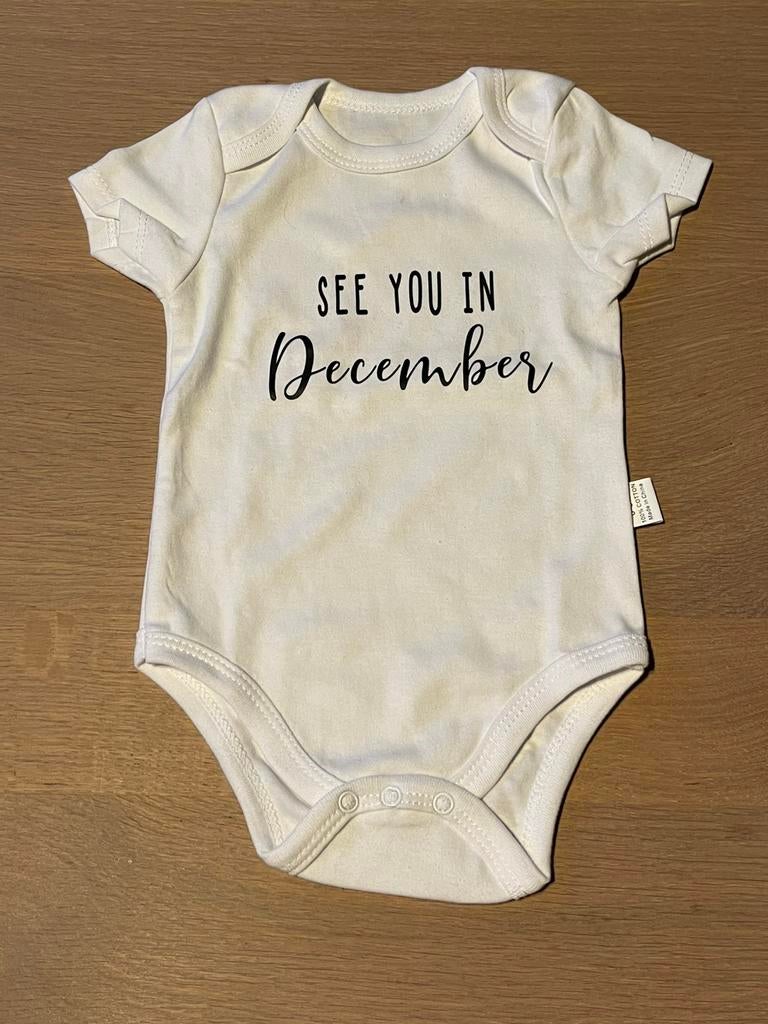 Body pour bébé « Rendez-vous en décembre », Enlèvement