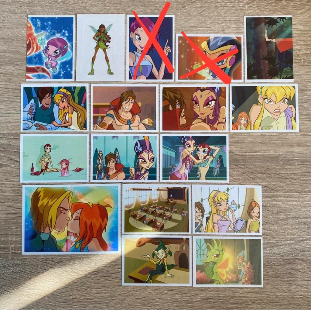 Winx Club 2005 Panini stickers, Ophalen of Verzenden, Nieuw, Meerdere stickers