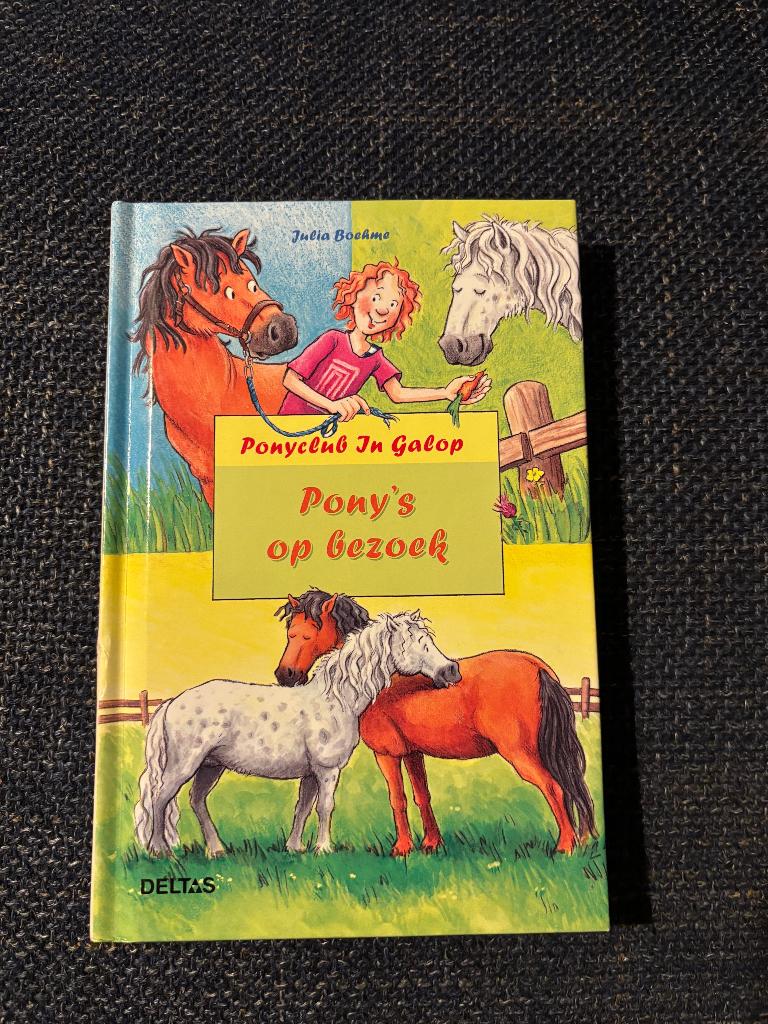 Ponyclub in galop : pony’s op bezoek (7+) Julia Boehme, Livres, Livres pour enfants | Jeunesse | Moins de 10 ans, Comme neuf, Enlèvement ou Envoi