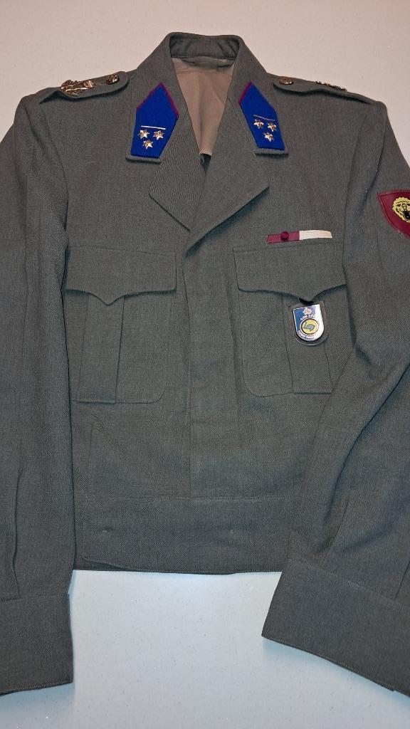 BELGIQUE - ABL - BLOUSON COMMANDANT LOGISTIQUE, Ophalen of Verzenden, Landmacht, Kleding of Schoenen