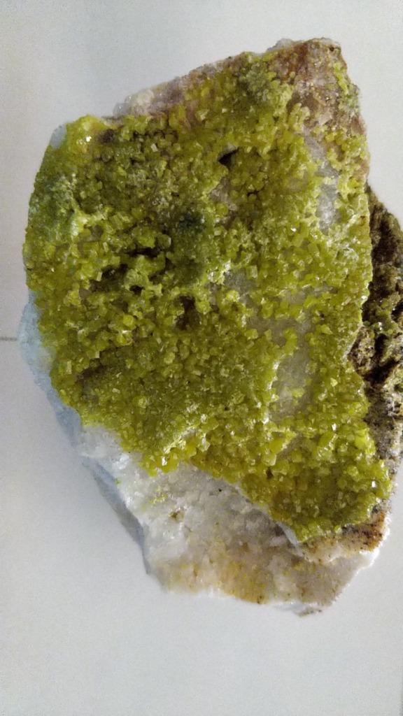 groot Pyromorfiet uit Asprières, Frankrijk #2, Ophalen of Verzenden, Mineraal