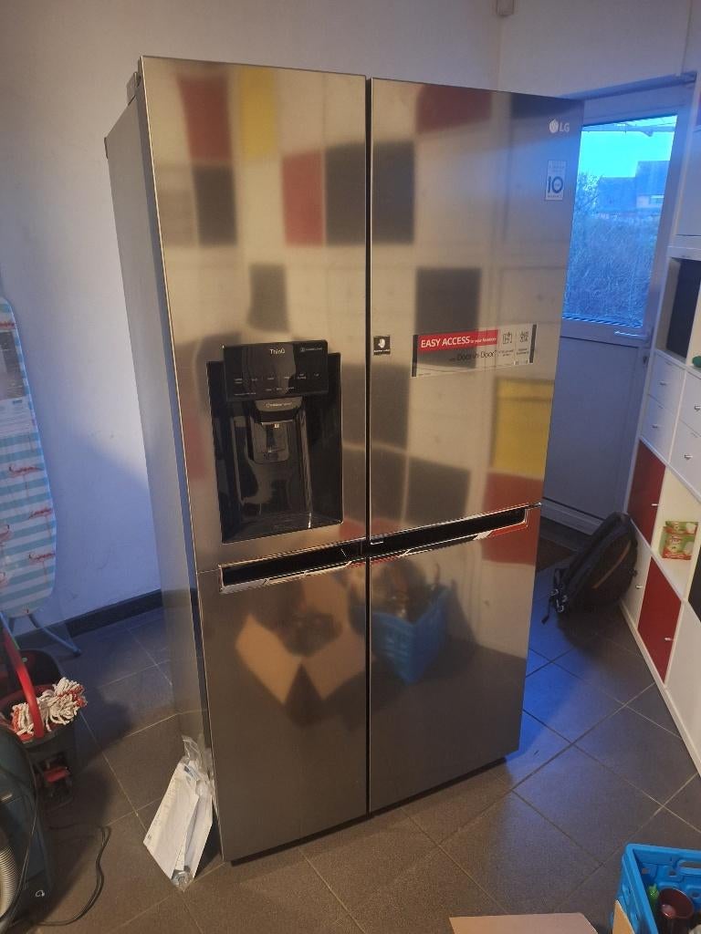 Amerikaanse ijskast, Ophalen, 200 liter of meer, 60 cm of meer, Met aparte vriezer