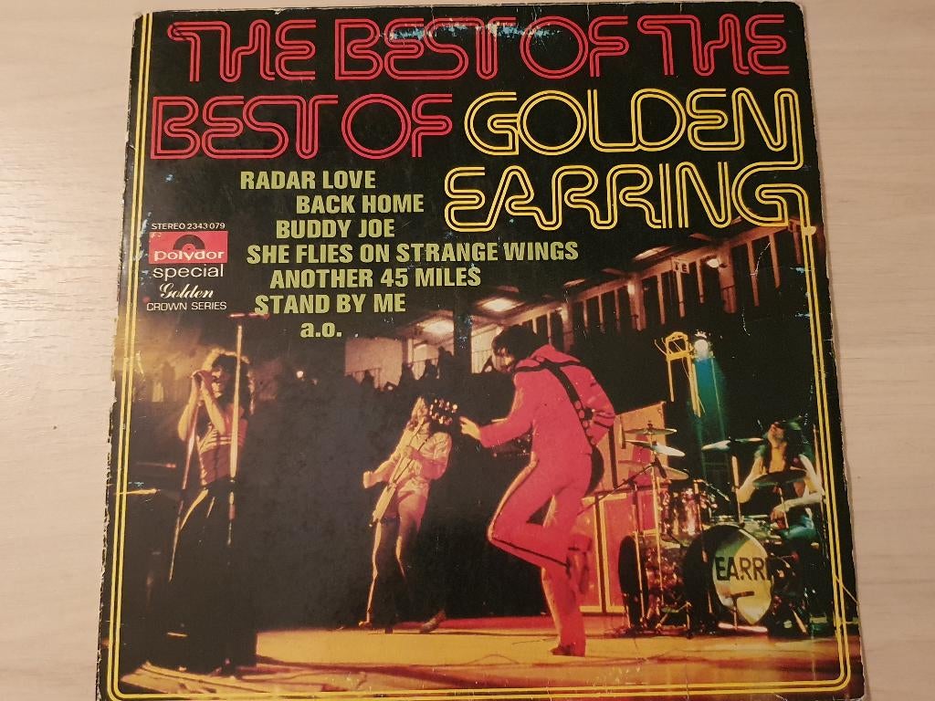 Disque vinyl 33 tours Golden Earring ‎– The Best Of The Best, Enlèvement ou Envoi, Comme neuf, Pop rock