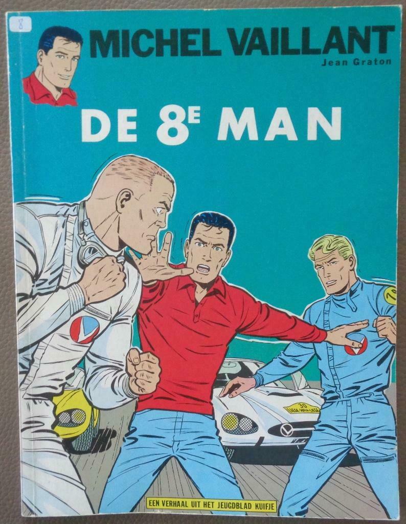 Michel Vaillant - De 8e man - 1967 - Lombard Collectie, Boeken, Ophalen of Verzenden, Gelezen