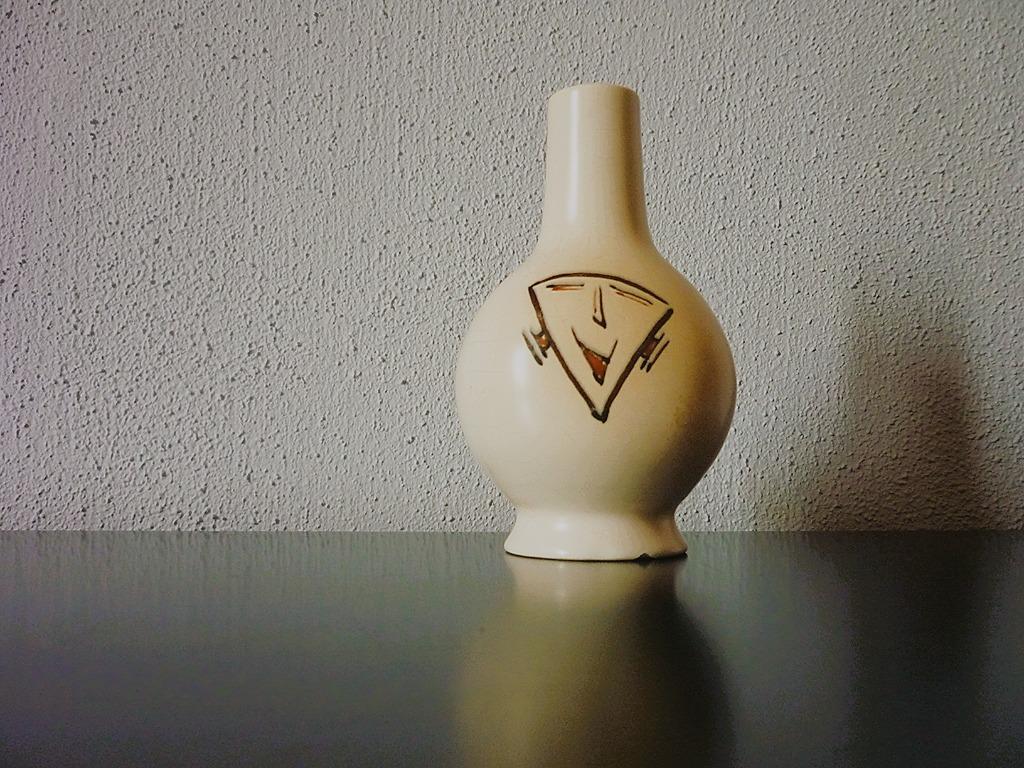Mid century ceramic small vase (Gouda Holland), Antiquités & Art, Enlèvement ou Envoi