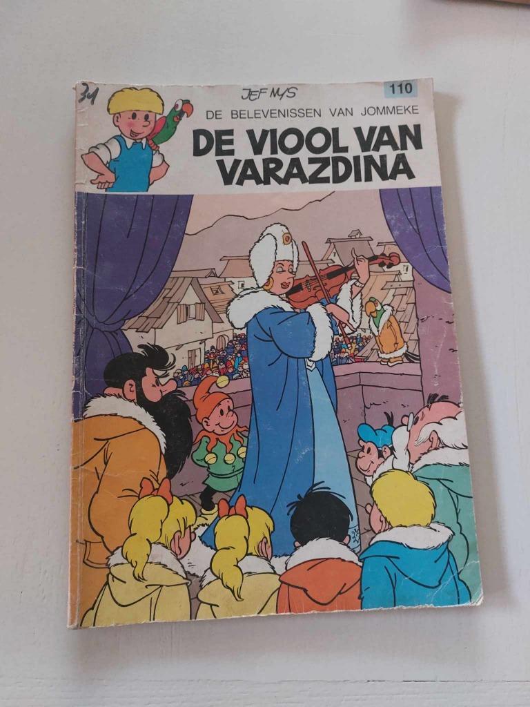 jommeke, 3 strips, Ophalen of Verzenden, Gelezen