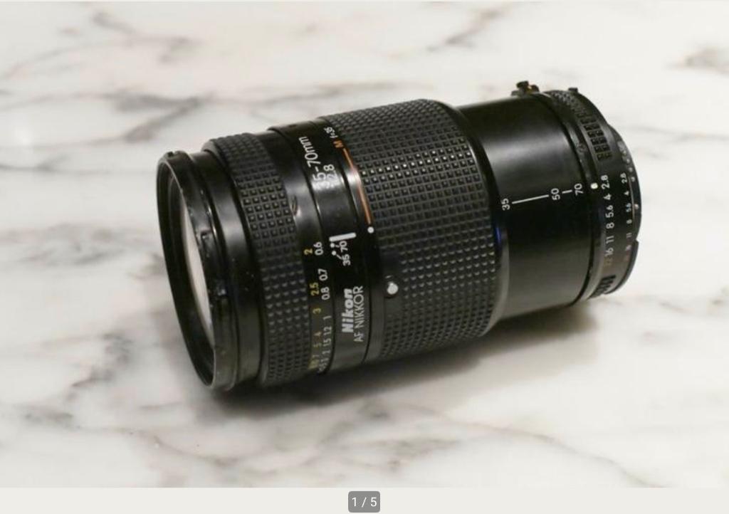 Nikon 35-70 mm /f 2,8 AF, Enlèvement ou Envoi, 1980 à nos jours, Lentille ou Lentilles