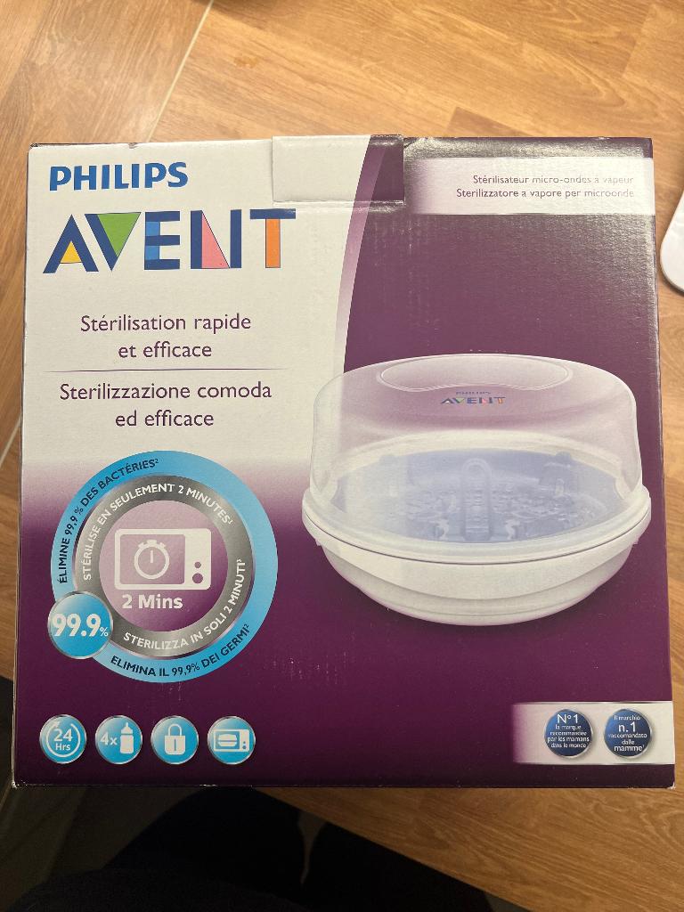 Avent sterilisator microgolf, Ophalen, Zo goed als nieuw, Sterilisator