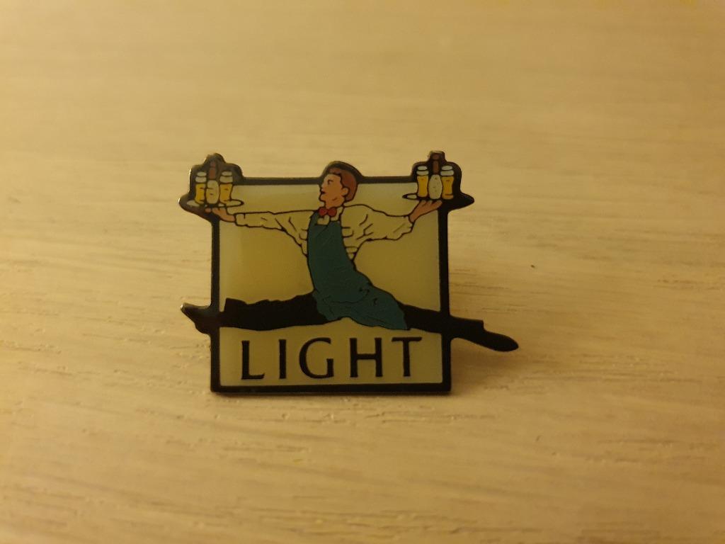 Vintage lichtpin uit de jaren 90, Verzamelen, Ophalen of Verzenden, Zo goed als nieuw, Speldje of Pin