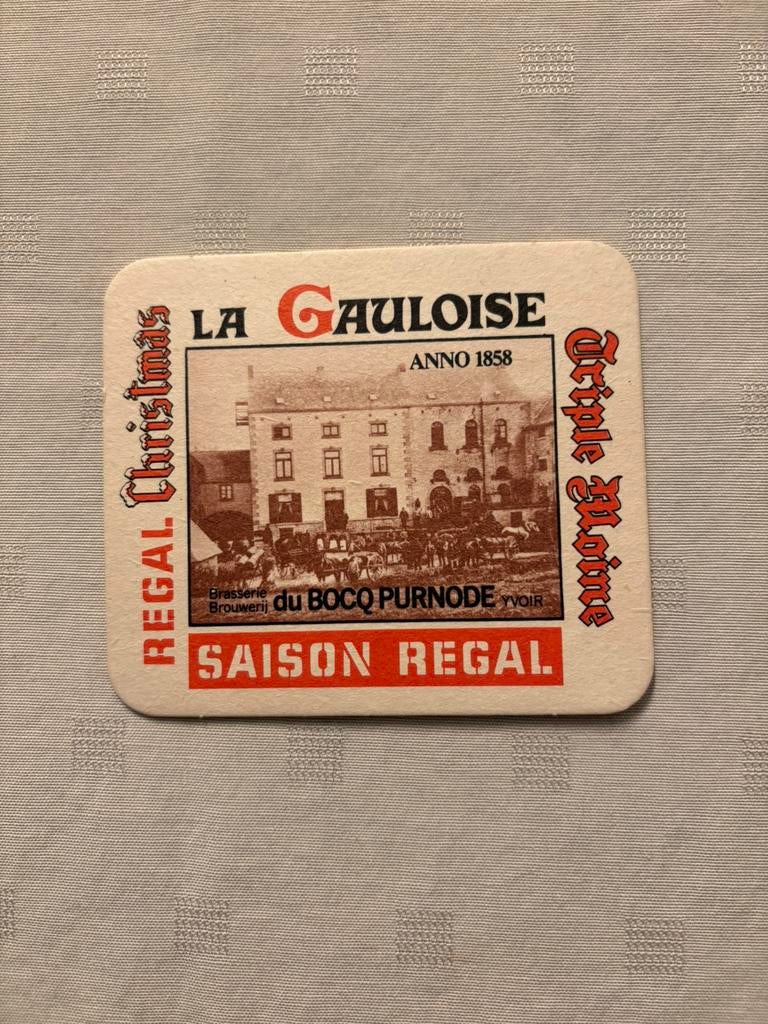 Oude bierviltje la gauloise, Ophalen of Verzenden, Zo goed als nieuw