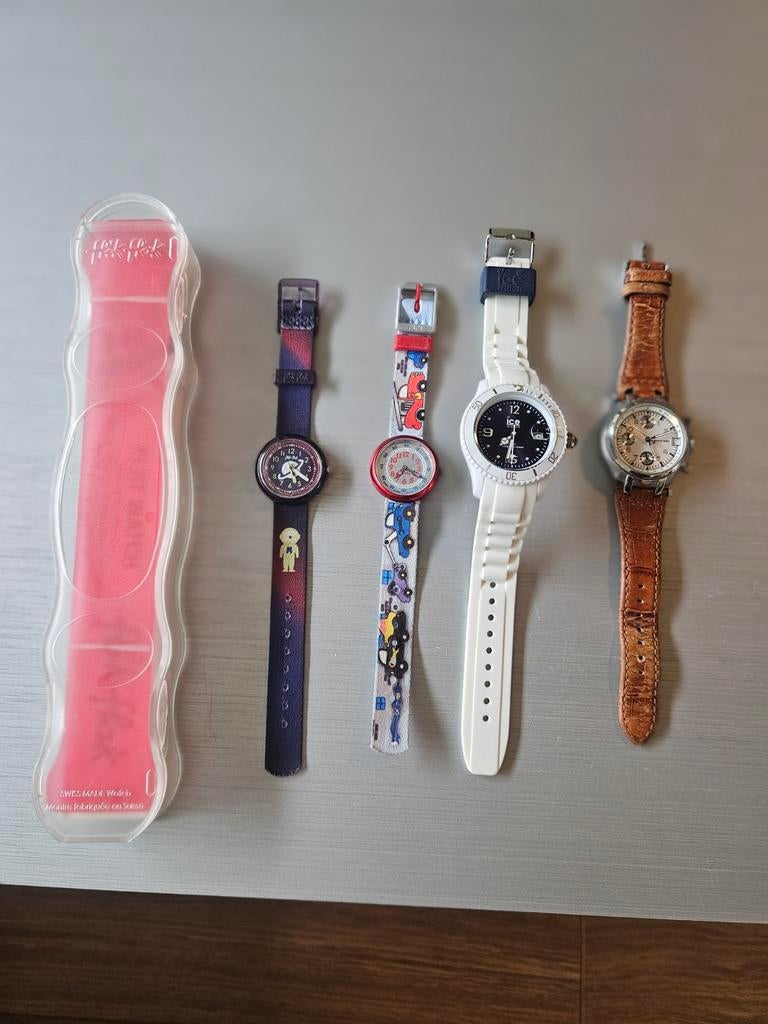 Michael kors, flikflak, ice watch horloges. Bundel van 4, Ophalen