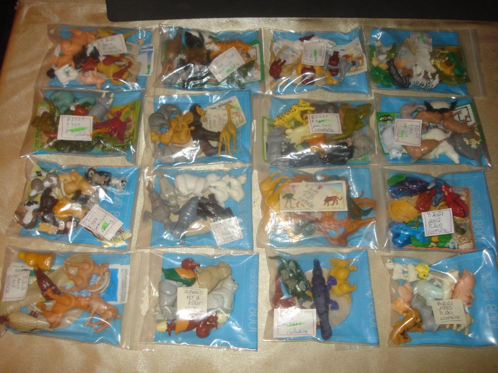 KINDER Lot de 16 Séries Complètes de Figurines Animaux 1990, Enlèvement ou Envoi, Comme neuf, Figurines