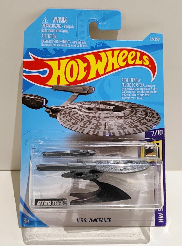 Hot Wheels U.S.S. Vengeance Star Trek Starship Grijs (2017), Ophalen of Verzenden