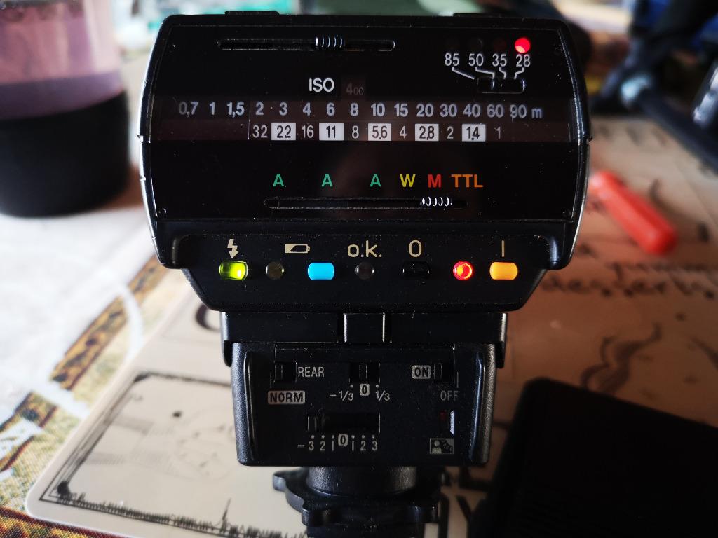 Flash Metz 32-Z2 adaptateur Nikon SCA 3401, Enlèvement ou Envoi, Utilisé, Metz, Inclinable