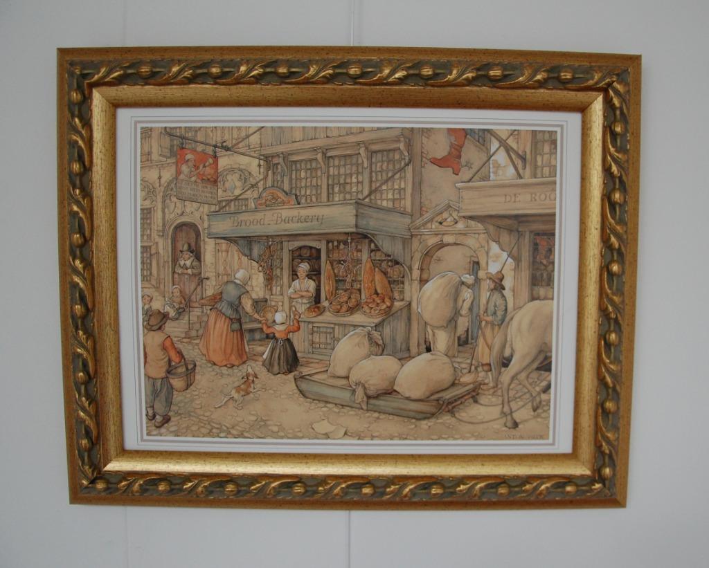 Affiches du boulanger Anton Pieck., Enlèvement ou Envoi