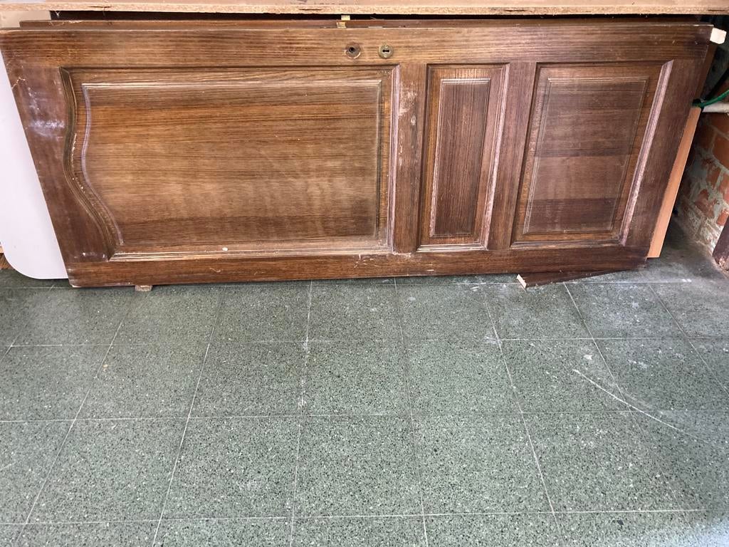 8 voleiken binnendeuren en 1 met glas, Ophalen, 80 tot 100 cm, Binnendeur, Zo goed als nieuw